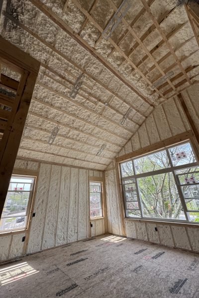 Open cell insulation for dias insulation